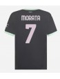 Moški Nogometna dresi replika AC Milan Alvaro Morata #7 Tretji 2024-25 Kratek rokav